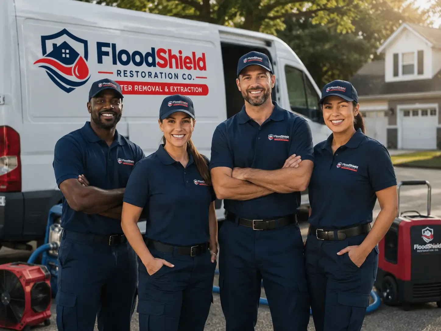 Flood Damage Restoration company in Monterey, IN