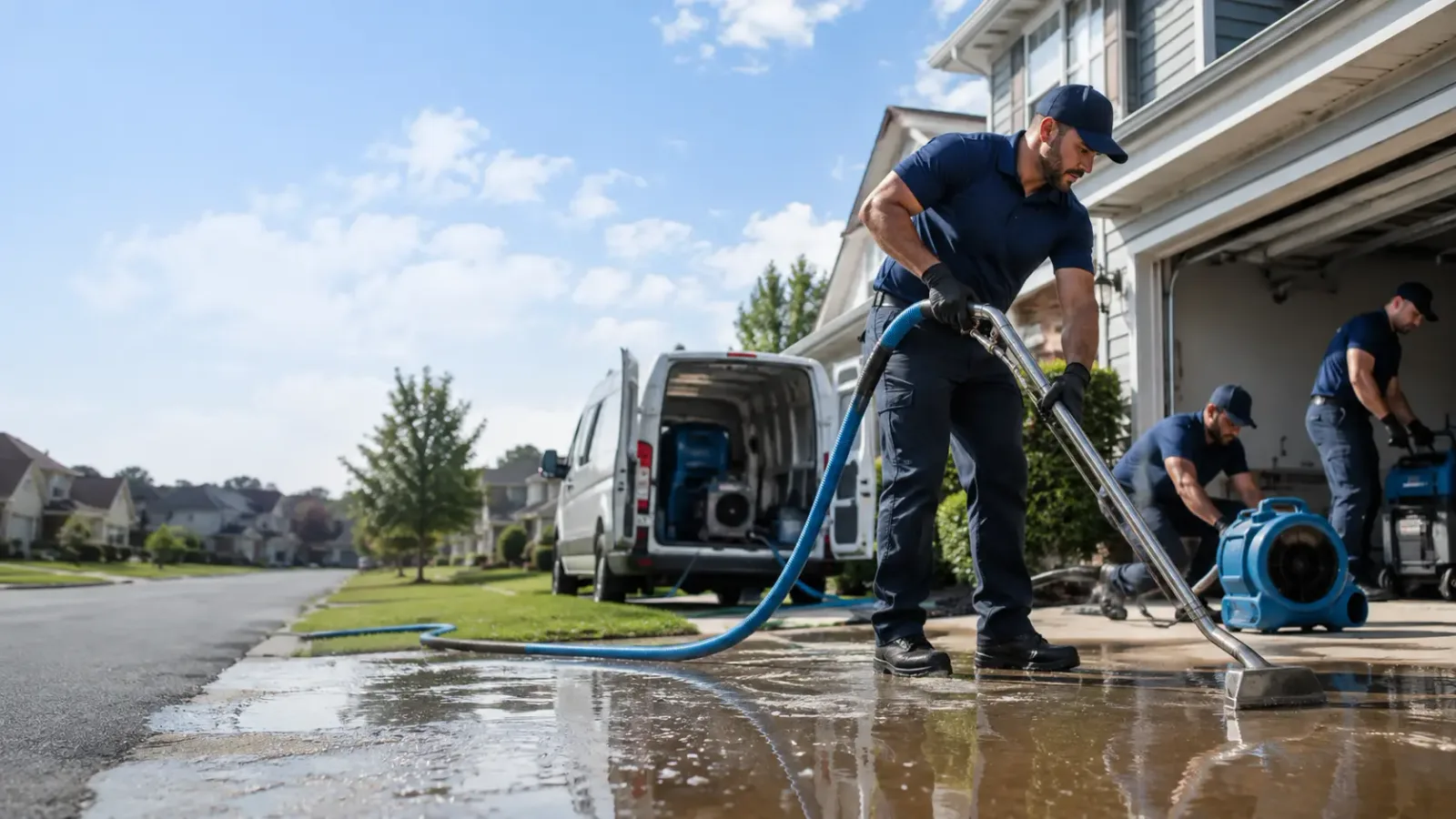 Flood Damage Restoration in Monterey, IN